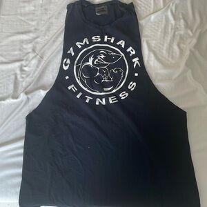 RARE Gymshark Original Logo Cutoff Tank Top